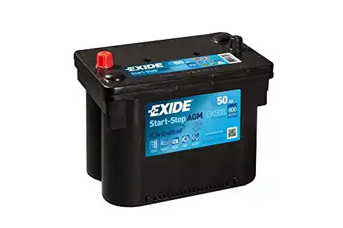 Exide EK508 AGM Autobatterie 50Ah für Start-Stop-Systeme 12V