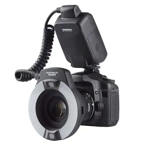 Yongnuo YN-14EX Makroblitz Ringleuchte für Canon Kameras