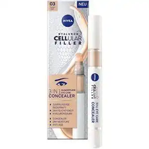 Nivea Hyaluron Cellular Filler 3in1 Augenpflege Concealer Dunkel