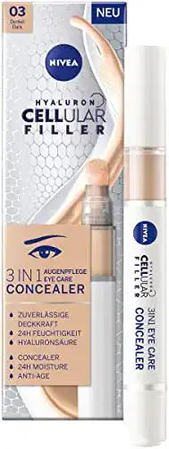 Nivea Hyaluron Cellular Filler 3in1 Augenpflege Concealer Dunkel