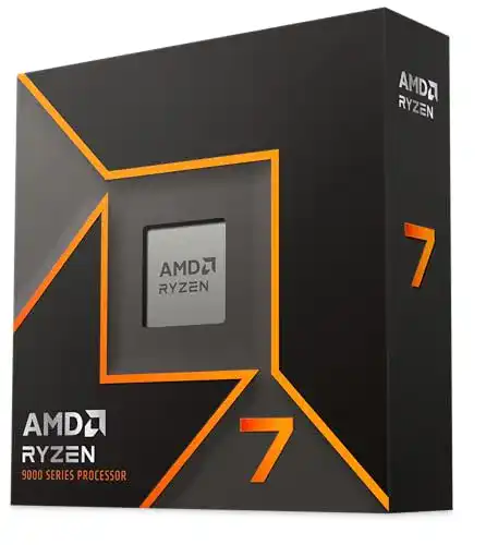 AMD Ryzen 7 9700X Prozessor mit 8 Kernen und 16 Threads, 65W