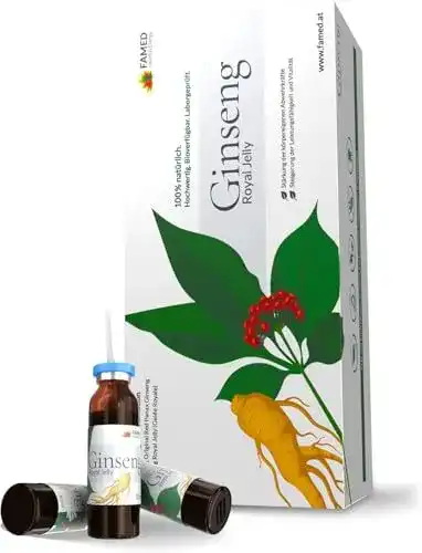 Erkältungsmedikamente FAMED Ginseng Royal Jelly 30 Trinkampullen