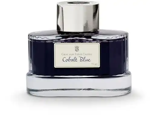 Tintenfass von Faber-Castell 141001 in kobalt blau, 75ml