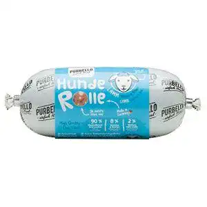 Purbello Hundewurst Lamm mit Möhren und Erbsen, 8 x 200 g