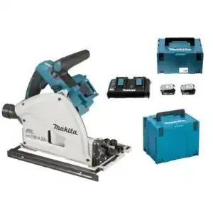 Makita Tauchsäge DSP600PT2J 36 V LXT mit 2 Akkus 5,0 Ah