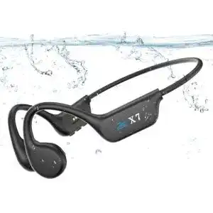 Wasserdichter MP3-Player mit Knochenschall-Kopfhörern für Sport und Schwimmen