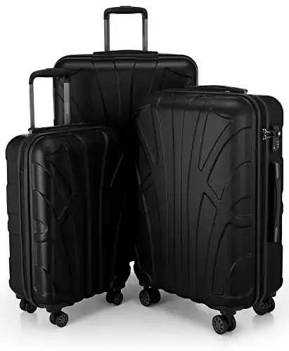 Koffer Set Suitline 3-teiliges Trolley-Set mit Rollkoffer