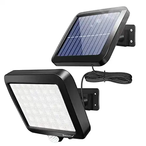 Solarleuchte mit Bewegungsmelder für Außenbereiche