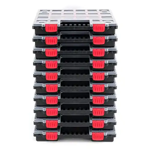 Kleinteilemagazin Kistenberg 10x Sortimentskasten NORS14 Sortierbox