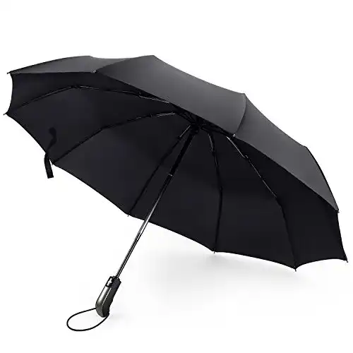 Trekkingschirm Roebury Windsicherer und sturmfester Regenschirm für Outdoor-Aktivitäten