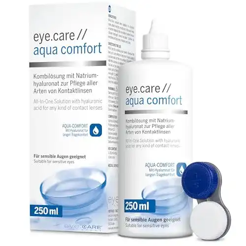 Kontaktlinsenpflegemittel Eye.care – Hyaluron 250ml für weiche Linsen