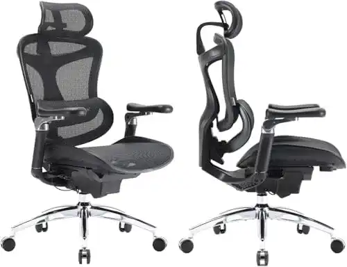 Sihoo Doro C300 Pro Ergonomischer Bürostuhl mit 6D-Armlehnen und Lordosenstütze