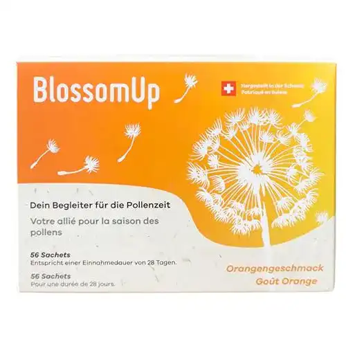 Allergietabletten BlossomUp für Heuschnupfen und Pollenallergien
