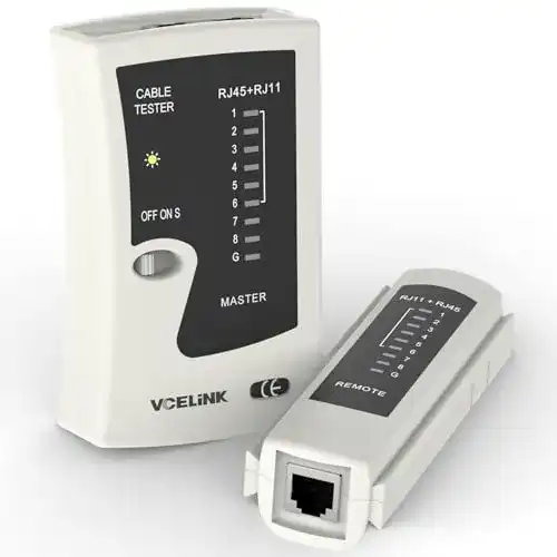 Netzwerktester VCELINK für RJ45 und RJ11 Kabel
