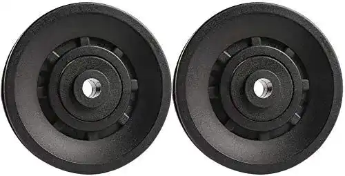Riemenscheibe NC 90mm Seilrolle und Umlenkrolle im 2er-Set