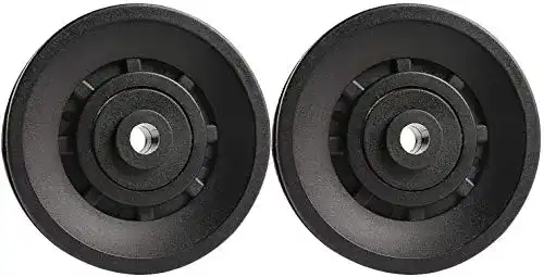 Riemenscheibe NC 90mm Seilrolle und Umlenkrolle im 2er-Set