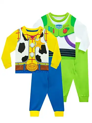 Kinder Pyjama Disney Buzz Lightyear Schlafanzug für Jungen