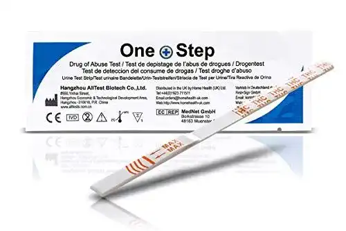 Drogentest THC One Step 10 x Urintest für Cannabisnachweis