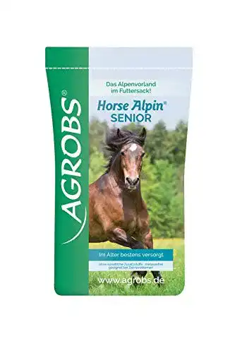 Pferdefutter für Seniorpferde Agrobs Horse-Alpin Senior 15 kg