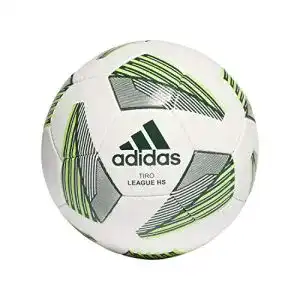 Adidas Tiro Match Trainingsball in Weiß/Dunkelgrün/Türkis Größe 5