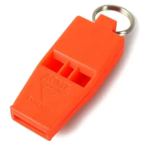 Notfallpfeife Acme Tornado Slimline No. 636 in orange