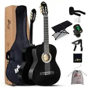 Konzertgitarre Winzz für Erwachsene, 4/4 Klassische Gitarre für Anfänger