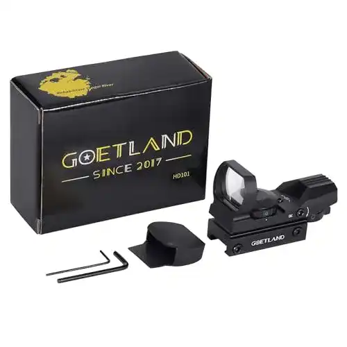 Leuchtpunktvisier und Zielfernrohr von Goetland für Gewehre