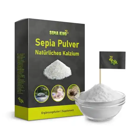 Futterkalk Sepia King – Sepia-Pulver für Schildkröten und Reptilien