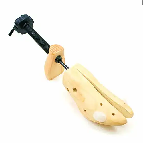 Schuhdehner aus Holz, verstellbar für Schuhe in Größe 43-46