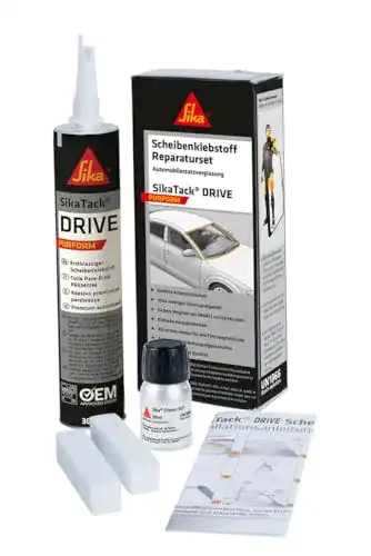 Scheibenkleber Sika Tack PRO Reparaturset für Autoscheiben