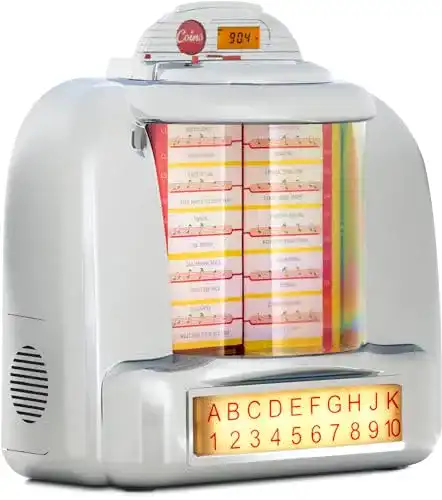 Musikbox Beatfoxx Nostalgia Tisch-Jukebox mit Bluetooth und USB