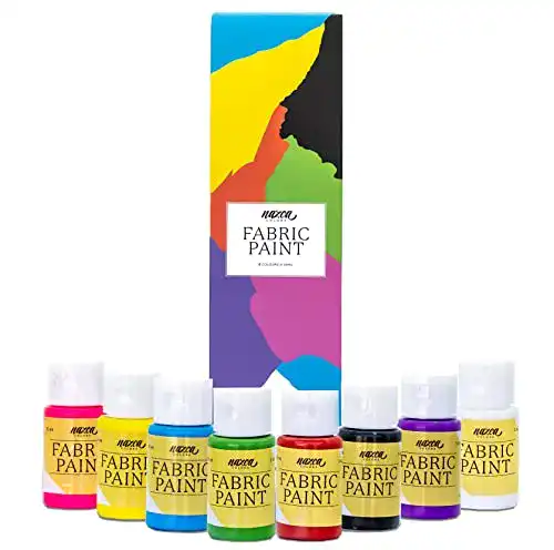 Stoffmalfarbe Nazca Colors Textilfarben Set Waschfest in 8 Farben