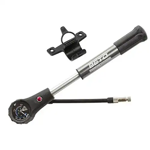 Beto Dual Function 2in1 Dämpferpumpe Handpumpe für Fahrräder