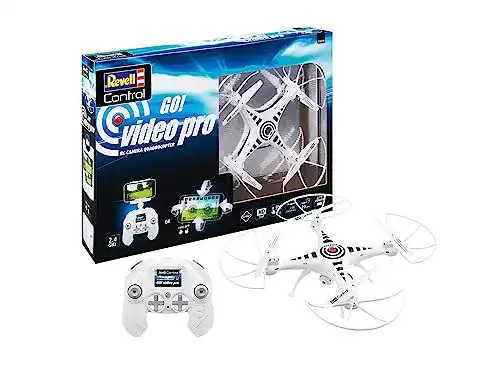 Revell Control 23818 Quadcopter GO Video Pro mit HD-Kamera