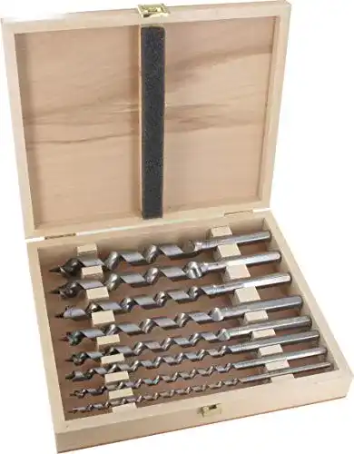 Famag Schlangenbohrer Set Lewis, 8-teilig, Metallbohrer Ø 6-20 mm