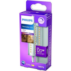 Philips R7S LED 118mm dimmbar 120W in Weiß