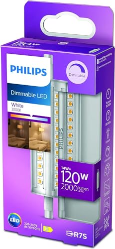 Philips R7S LED 118mm dimmbar 120W in Weiß
