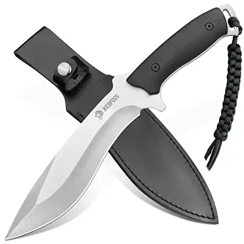 Nedfoss BIG-DOG Outdoor Messer 16,5 cm Full Tang mit G10 Griff