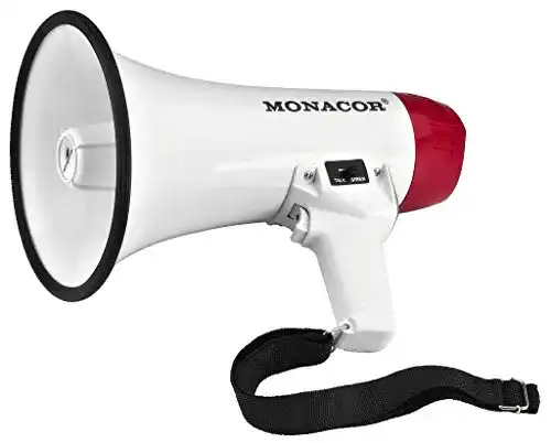 Megafon Monacor Stageline TM-10 in Weiß