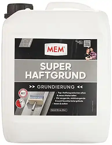 Haftgrund MEM für intensive Untergrundhaftung, lösemittelfrei, 5 l