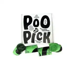Biologisch abbaubare Hundekotbeutel von Poopick Plastikfrei und Reißfest