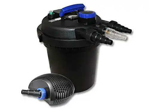 Sunsun CPF-250 Teichdruckfilter Komplettset mit Teichpumpe und UVC-Einheit