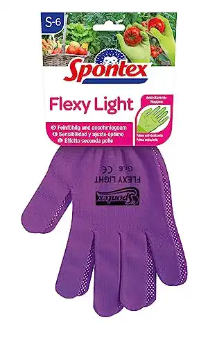 Gartenhandschuhe Spontex Flexy Light für Damen, flexibel und leicht