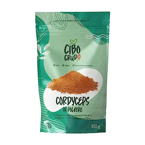 Cordyceps Cibo Crudo biologisches veganes Pulver 100g