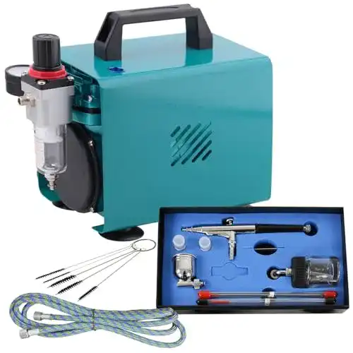Airbrush-Set Amur Professionell mit Kompressor Ultimate II