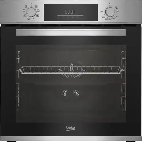 Beko BBSM12340X Einbau-Backofen-Set mit Induktionskochfeld