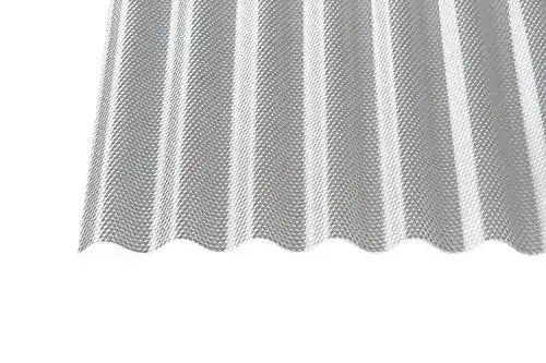 Wellplatten aus Polycarbonat Gutta Sinus 76/18 klar 2,8 mm
