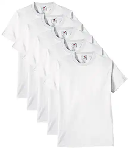 Weißes Herren T-Shirt von Fruit of the Loom im Regular Fit