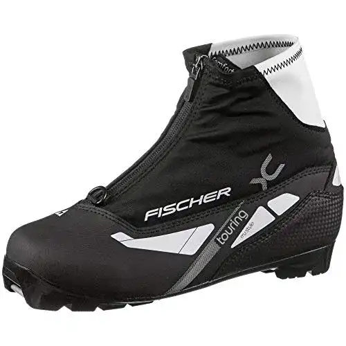 Langlaufschuhe für Damen von Fischer XC Touring My Style in Schwarz-Weiß