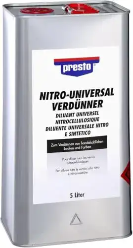 Presto Nitroverdünnung 171659 – Nitro-Universalverdünnung 5 l